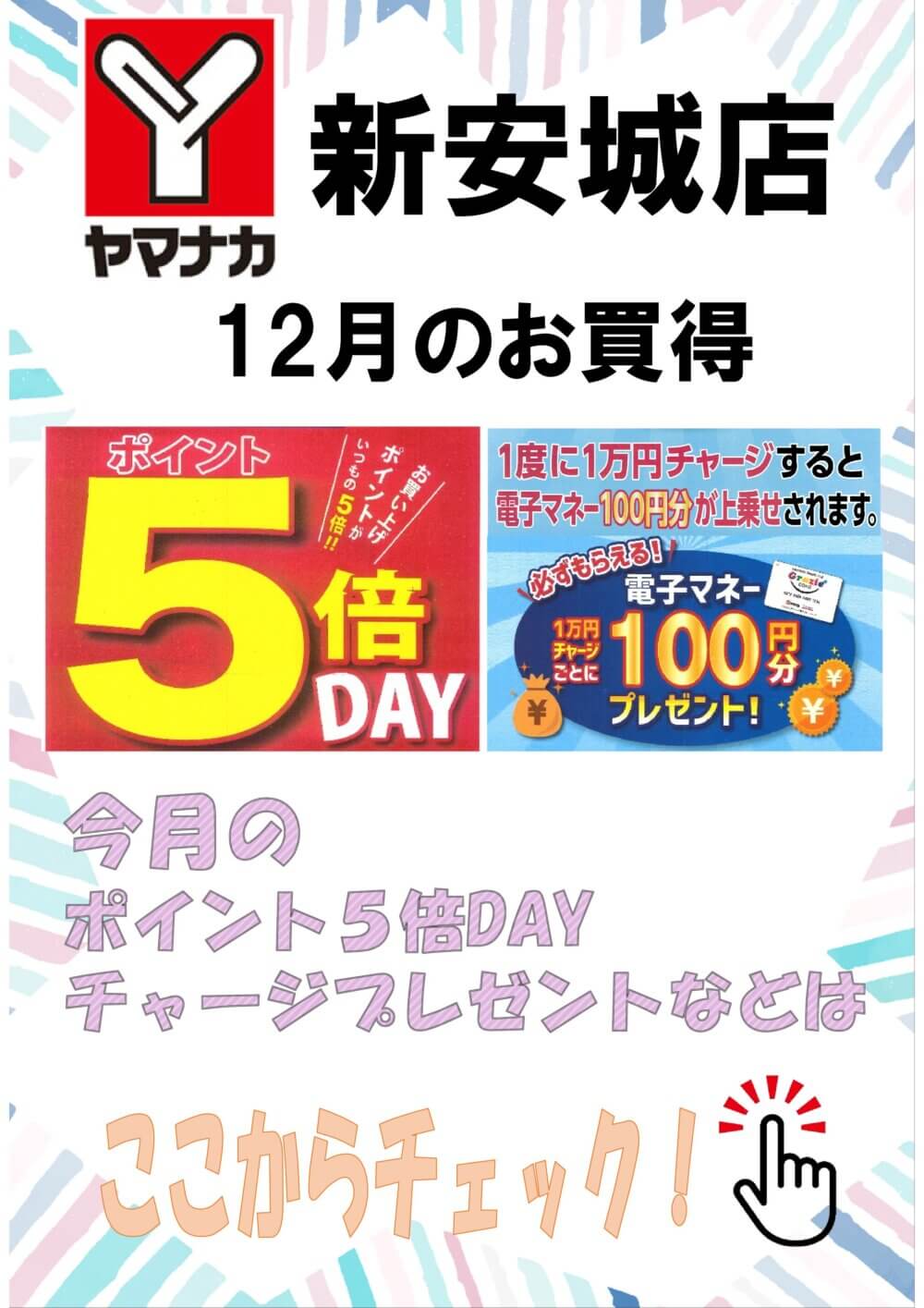 12月ヤマナカお買得情報